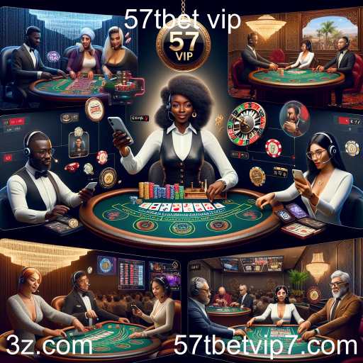 Descubra a Empolgação dos Jogos Ao Vivo na 57tbet vip